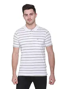 GODFREY Half Sleeve Cotton Polo T Shirt for Man with Pocket - Regular fit Men Tshirts