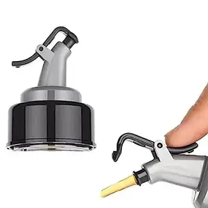 Tuvora Leak-Proof Transparent Plastic Oil Dispenser Bottle – Ideal for Storing and Dispensing Oil with Ease