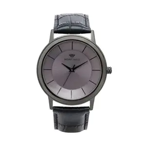 Mont Neo Sleek Silver Analog Male Stainless Steel Watch 8003T-L4416