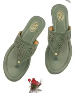 Statement Belly Footwear in Loafer Style for Women for The Size of - 8 UK Multicolor