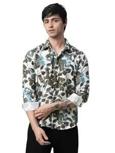 Ancona Printed Shirt for Men Multicolour
