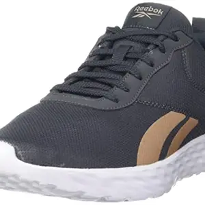 Reebok Men Synthetic Energy Streak Running Shoes Cold Grey 7R- Golden Bronze-Black UK 6