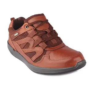 Red Chief Tan Leather Casual Shoes for Men