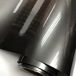 WALLMATE Carbon & Matellic Wrap Sheet Roll Film Sticker Decal Waterproof Car Styling Wrap Auto Vehicle Accessories (12" x 48 Inches, Metallic Grey Wrap)