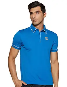SS Spw0377 Polyester Polo, S, (Blue)