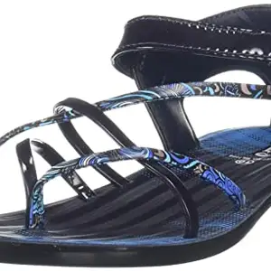 Walkaroo Ladies Blue Sandal (WL7775) 6 UK