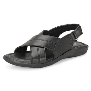 Centrino Sandal for Men | Grip Insole for Stability | Modern Look with Straps | Comfortable Footwear 9773-1