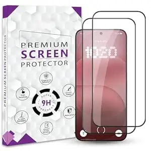 QOISA Premium Tempered Glass Screen Protector Guard For Nothing Phone 4a Pro 5G (6.83 Inch, Pack of 2) | Edge to Edge Coverage With Easy to installation kit