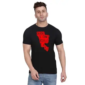 ALLEN BLACK Men's Round Neck T-Shirt,Men's T-Shirt Idea f Gym, Sp ts, Casual Outings, (GA_ S_30_) Multicolour