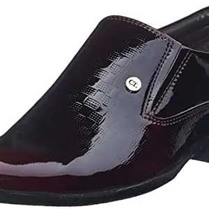 Carlton London Men's Casual Shoes, Cherry, 10