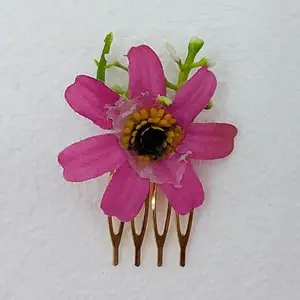 Medium Mini Comb Pink | Perfect for Weddings