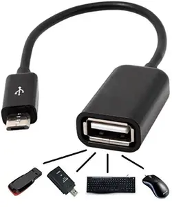 ShopMagics Rubber Micro USB OTG Cable for Xiaomi Redmi Note 4 (White )