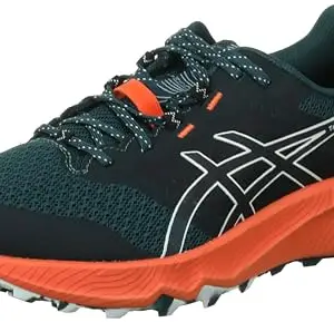 ASICS Mens Trabuco Terra 2 Saxon Green/Pure Aqua Running Shoes - 11 UK (1011B607.301)