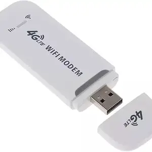 AJUK 4G LTE Wireless WiFi USB Dongle Stick with All SIM Network Support | Plug & Play Data Card with up to 150Mbps Data Speed Modem (Dongle 4g WiFi Wireless) (Portable Wifi1)