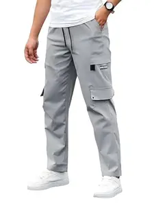 Track Pant for Men Regular wear Grey