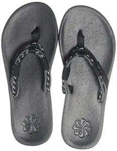 Nike Mens Ecohaven Nn Flip Flop Black/White-Black Running Shoe - 9 UK (DH0293-002)