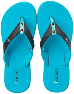 Bourge Sky Blue Gallery-Z1 Women Flip Flops - 5 UK (Gallery-1-05)