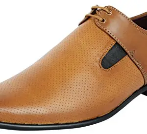 Auserio Men's Tan Formal Shoes - 7 UK/India (41 EU)(SS 952)