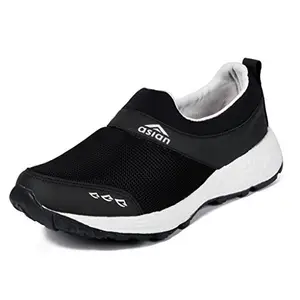 ASIAN F-04 Running Shoes,Gym Shoes,Training Shoes,Walking Shoes,Sports Shoes for Men… Black