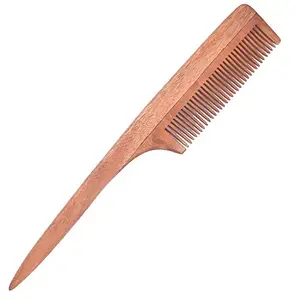 Raaya Combo Of 100% Handmade Natural Neem Wooden Hair Comb For Men And Women | Roots Hair Comb For Women (M8)