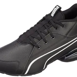 Puma Mens Momenta Mid SL Black-White Running Shoe - 10 UK (37807301)