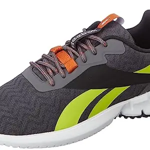 Reebok Men Vission Runner M ASHGREY/SEMISOLARYELLOW/BURNTORANGE/Black 12