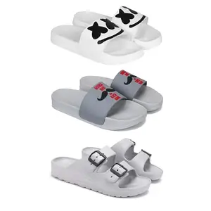 Men's Sandals | Lightweight Wear| Stylish & Easy to Wear For Men's GP-San-(3-COMBO)-3030-1590-3114-7