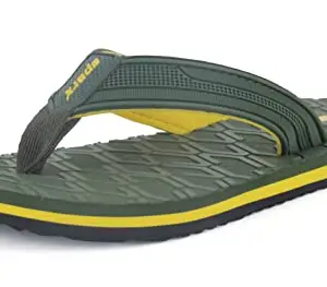 Sparx Men's Slipper, Olive Yellow, 9 Uk, Sf0604Golyl0009