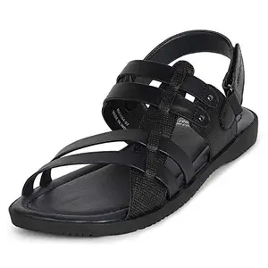 Red Tape Men's Navy Sandals-9