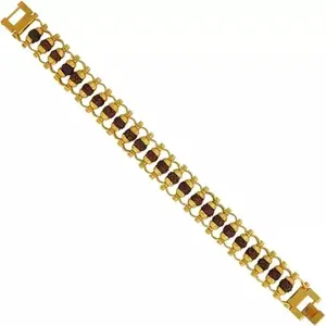 Nagaana Brass Gold-plated Bracelet