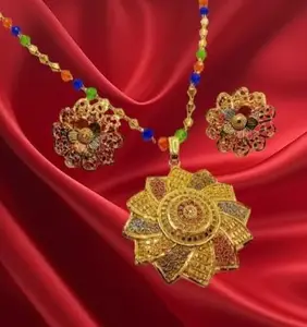 Bhagwati jewels art | Fancy chain pendant for women 2034