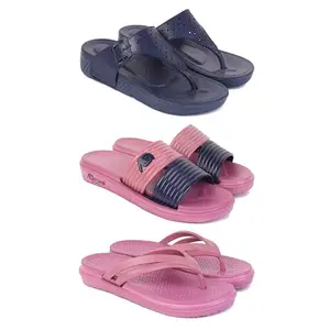 Women's Comfortable Sandal,Casual Lightweight Sandal for Everyday Wear | (COMBO-3)-1985-1982-1978-6-EURO-37