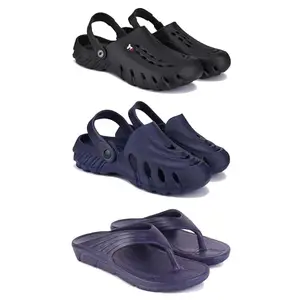 Men's Sandals | Lightweight Wear| Stylish & Easy to Wear For Men's PCV-SAN-(3-COMBO)-3144-3136-3153-8