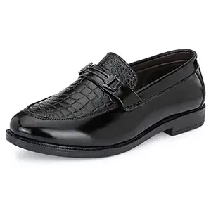 Centrino Mens 20294-1 Black Uniform Dress Shoe - 8 UK (20294-1)