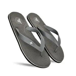 DR STTEP Orthopedic Flip Flops for Men – Anti-Slip, Arch Support, Lightweight Comfort Slippers – Casual Summer Sandals_Grey_6_pack of 4