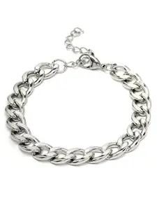 Karatcart Men Leather Multistrand Wraparound Bracelet (55038311)