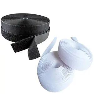RARE PRODUCTS Hook & Loop Fasten Tapes 3/4" (inch) X 5 mtr Buy White Get 3/4" inch x 5 Mtr Black Hook & Loop Free
