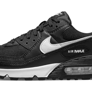 Nike Women's Air Max 90 Running Shoes 5 US Black/White-Black