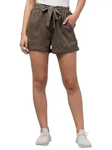 Enterprises HIMANI Womens Lightweight Shorts Elastic Waist Sweat Shorts Regular Fi RegularShorts/Casual Loose Fit Summer Short for Girls and Women / (in, Alpha, 2XL, Regular, 1, Brown)