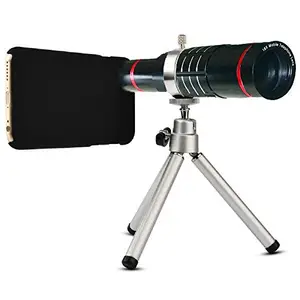 Captcha Universal 18x Optical Zoom Telescope Camera Photography Lens Monocular Telescope Tripod for All Phone