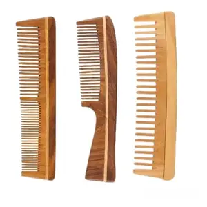 2activelife Wooden Hair Comb With Wide Tooth For Men And Women Small Comb Pocket Size Mini Comb For Hair Growth And Hairfall