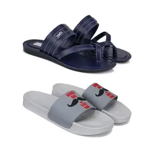 Bersache Lightweight Stylish Flip Flop,chappal,slippers,slides, for men-1991+1590