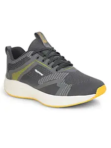 Liberty Mens Chalange Grey Running Shoe - 8 UK (61680011)