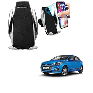 Kozdiko Car Wireless Car Charger with Infrared Sensor Smart Phone Holder Charger 10W Car Sensor Wireless for Hyundai Elite i20