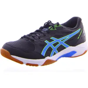 ASICS Mens Gel-Rocket 11 Black/Waterscape Indoor Sport Shoe - 6 UK (1071A091.003)