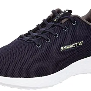 Amazon Brand - Symactive Amazon Brand - Symactive Men's Orka Navy2 Running Shoe-10 Kids UK (SYM-FW-CL-013)