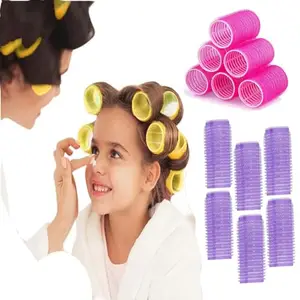 Verbier Set of 6 Hair Roller/Heatless Curler/Magic Curler For Hair/Hair Styling Tool/Hair Spiral Roller for Women and Girls