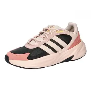 adidas Women Textile OZELLE Running Shoe Carbon/WONQUA/ACIORA (UK-7)