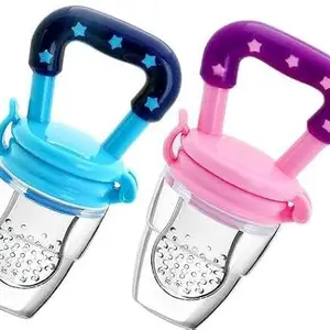 KINDAR CARE Baby's Plastic Feeding Bottle | Multicolor | Pack of 2 | 10 Ml