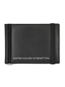 United Colors Of Benetton Wiley Men Money Clip Money Clip - Black, No. of Card Slot - 6